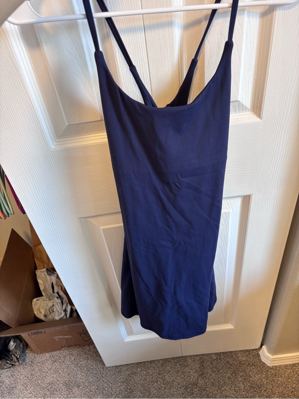 HALARA Navy Blue active dress with shorts
